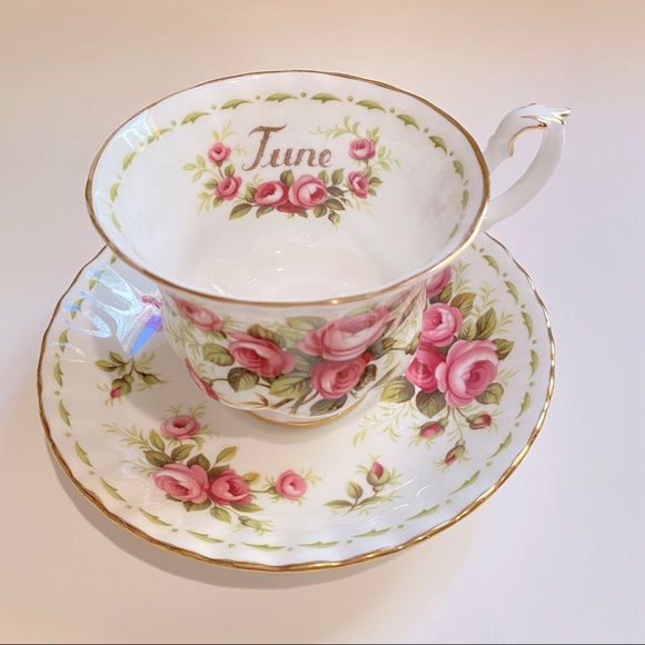 Royal Albert June Teacup and Saucer - Picture 1 of 2